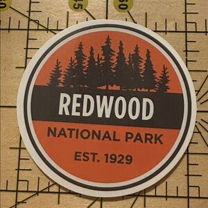 💜13/$13 +Bundle Sticker Sale | Travel Redwood National Park California Sticker